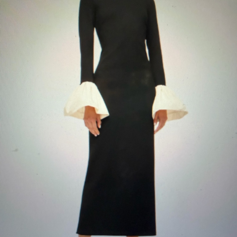 Staud Hawthorne Midi Dress - Picture 7 of 8